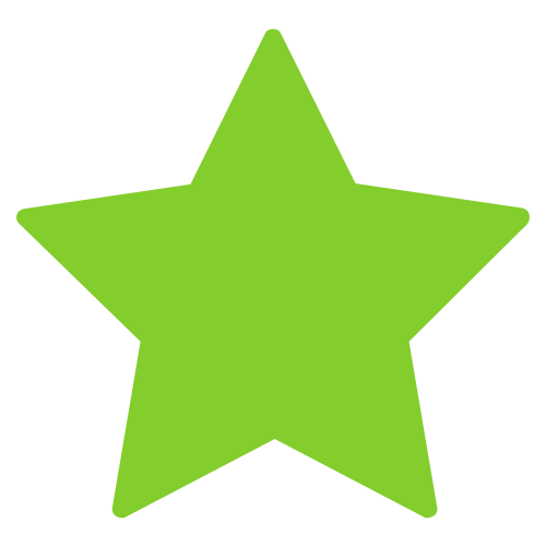 Green star design element